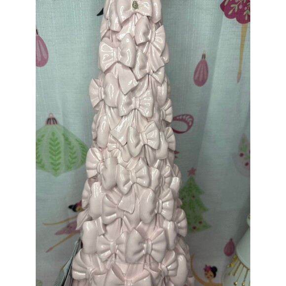 Cupcakes and Cashmere Pink Bow LED Tree - Picture 3 of 6
